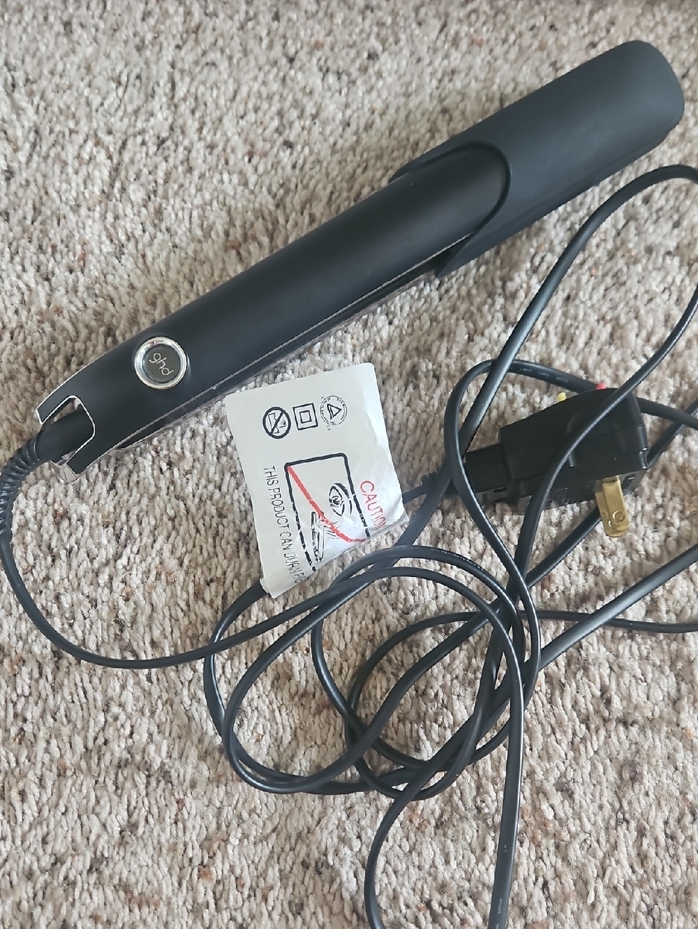 ghd Black Hair Straightener Flat Iron